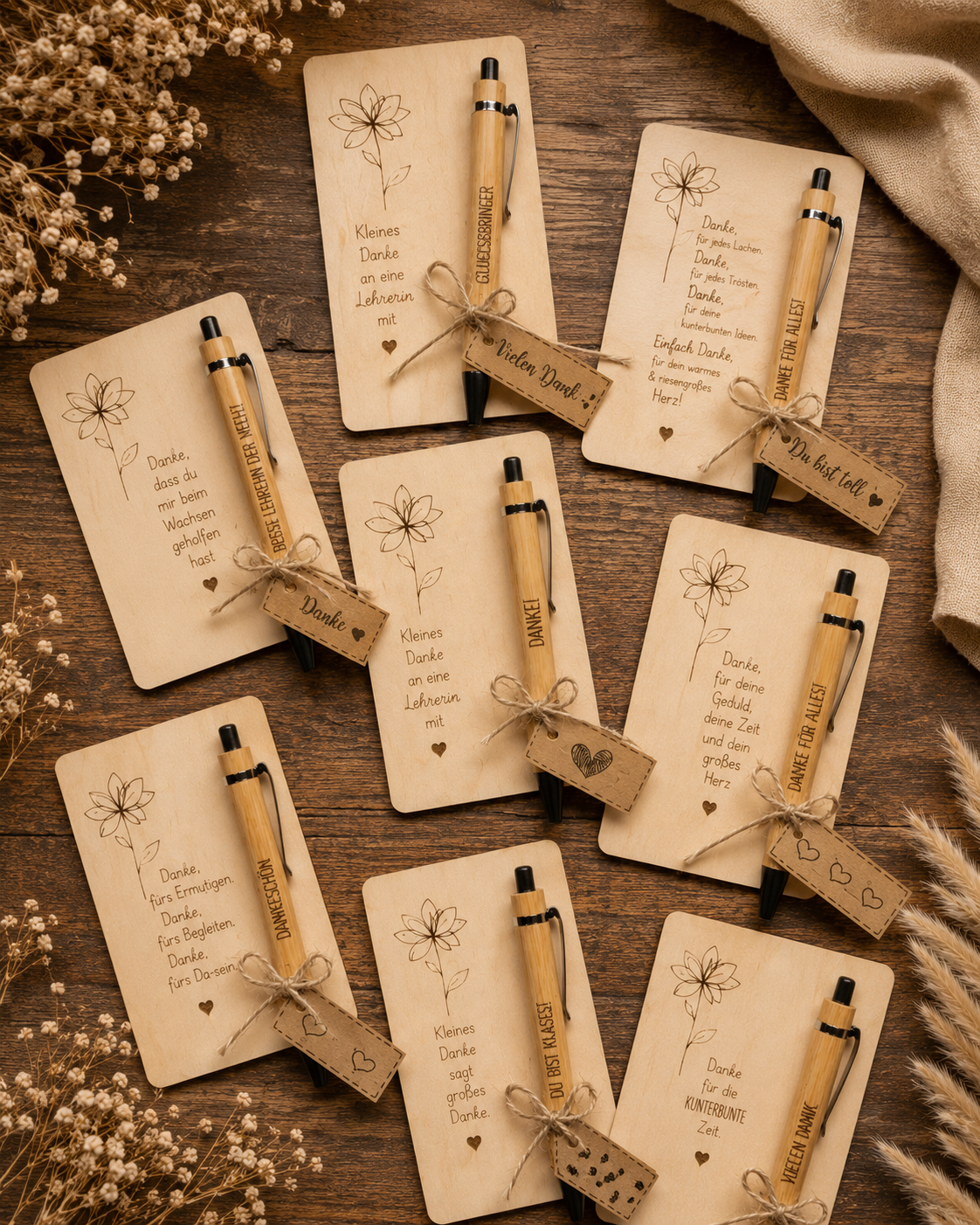 Geschenk Abschied Kindergarten Schule
