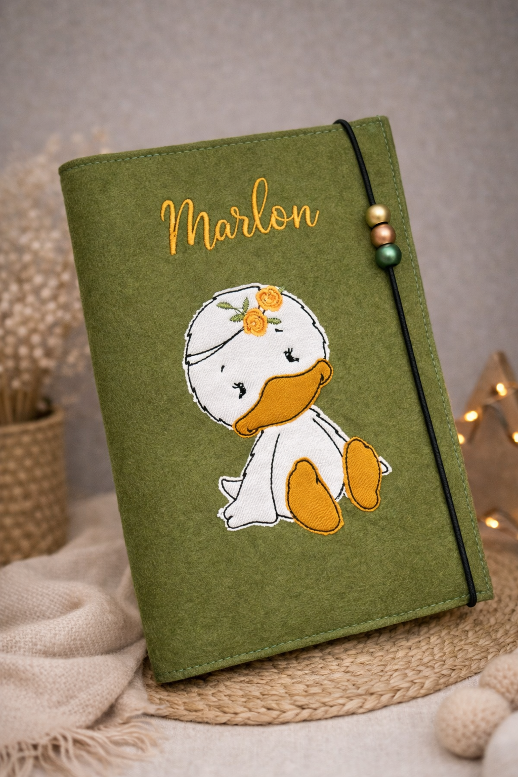 U-Heft Hülle personalisiert Geschenk Baby
