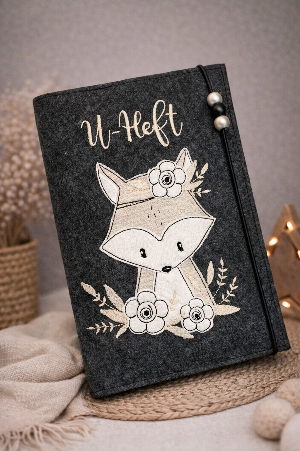 U-Heft Hülle personalisiert Baby Geschenk