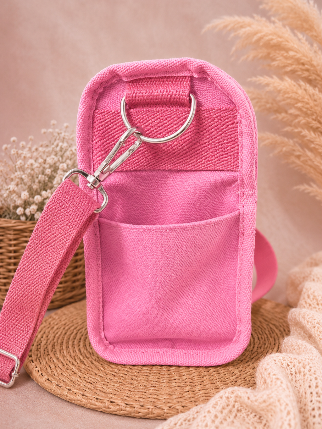 Cannavans 2-in-1 Kinder-Rucksack & Tasche – Pferd Rosa